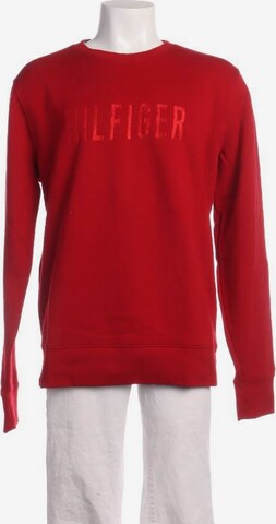 TOMMY HILFIGER Sweatshirt & Zip-Up Hoodie in XL in Red: front