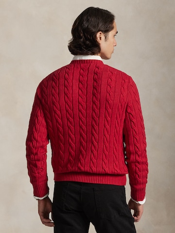 Pulover de la Polo Ralph Lauren pe roșu