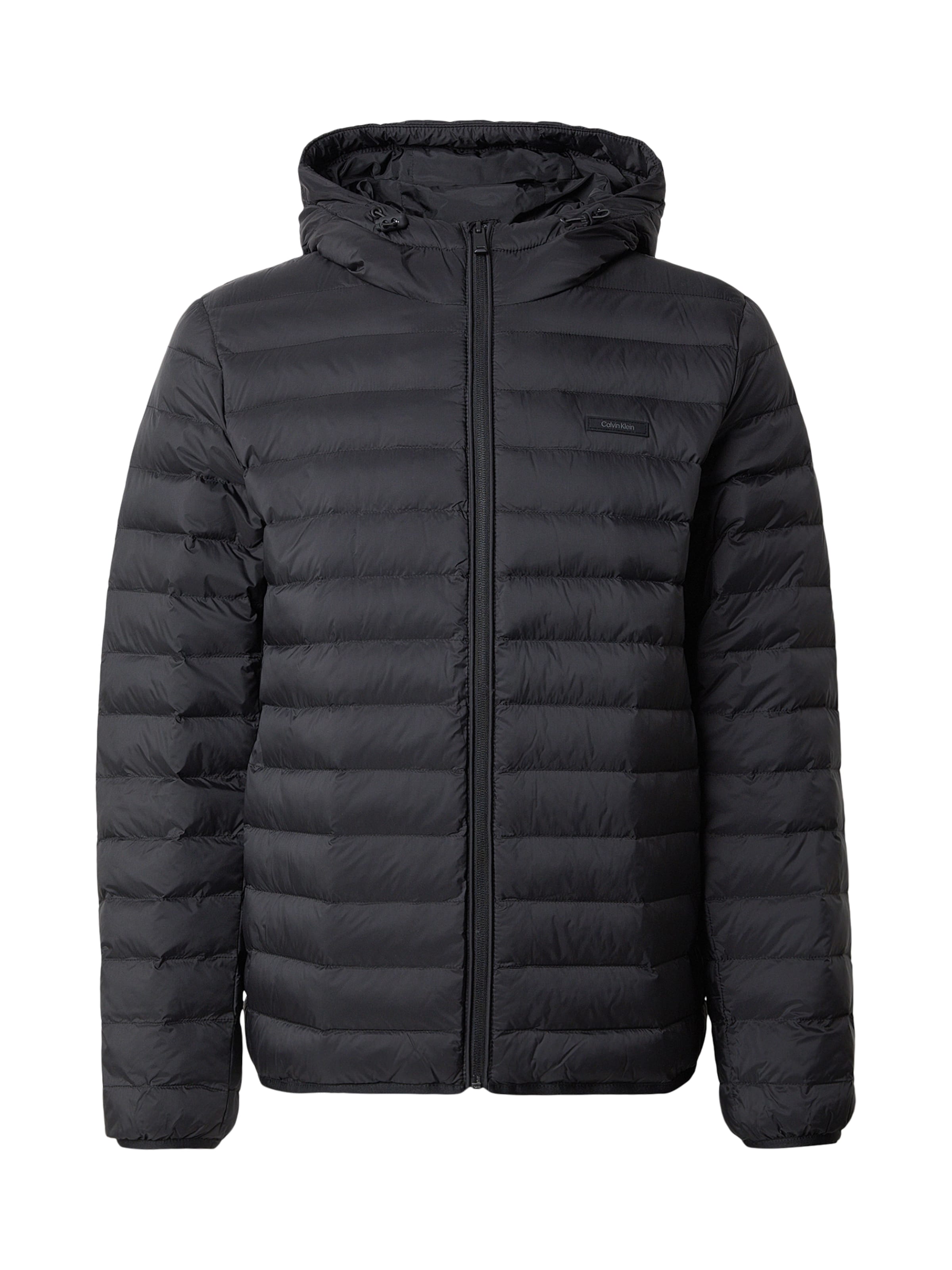Calvin Klein Between-season jacket in Black: front