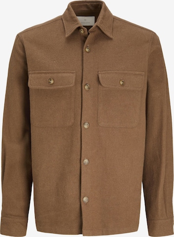 Veste mi-saison JACK & JONES en marron : devant