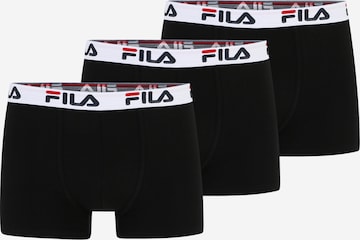 FILA Boxerky – černá: přední strana