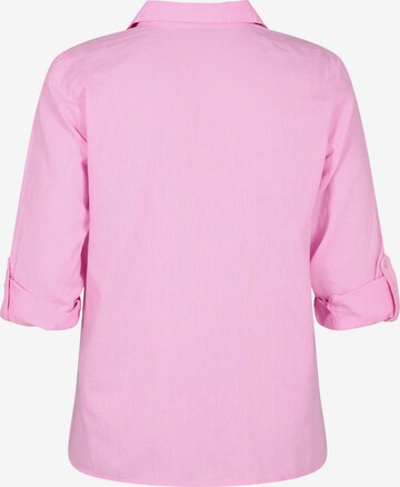 Zizzi Bluse 'VFLEX' in Pink