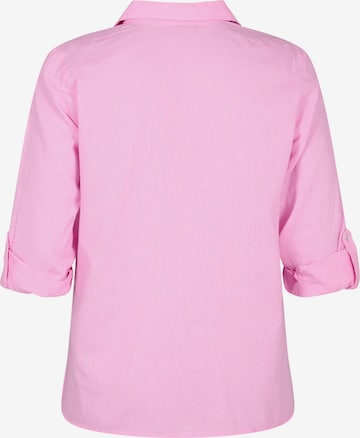 Zizzi - Blusa 'VFLEX' em rosa