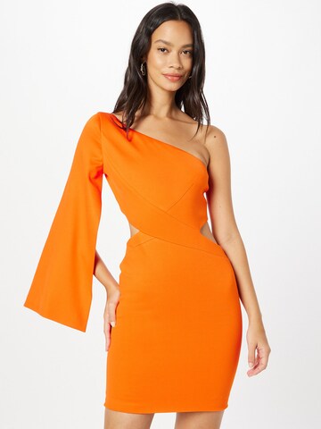 Karen Millen Kjole i orange: forside