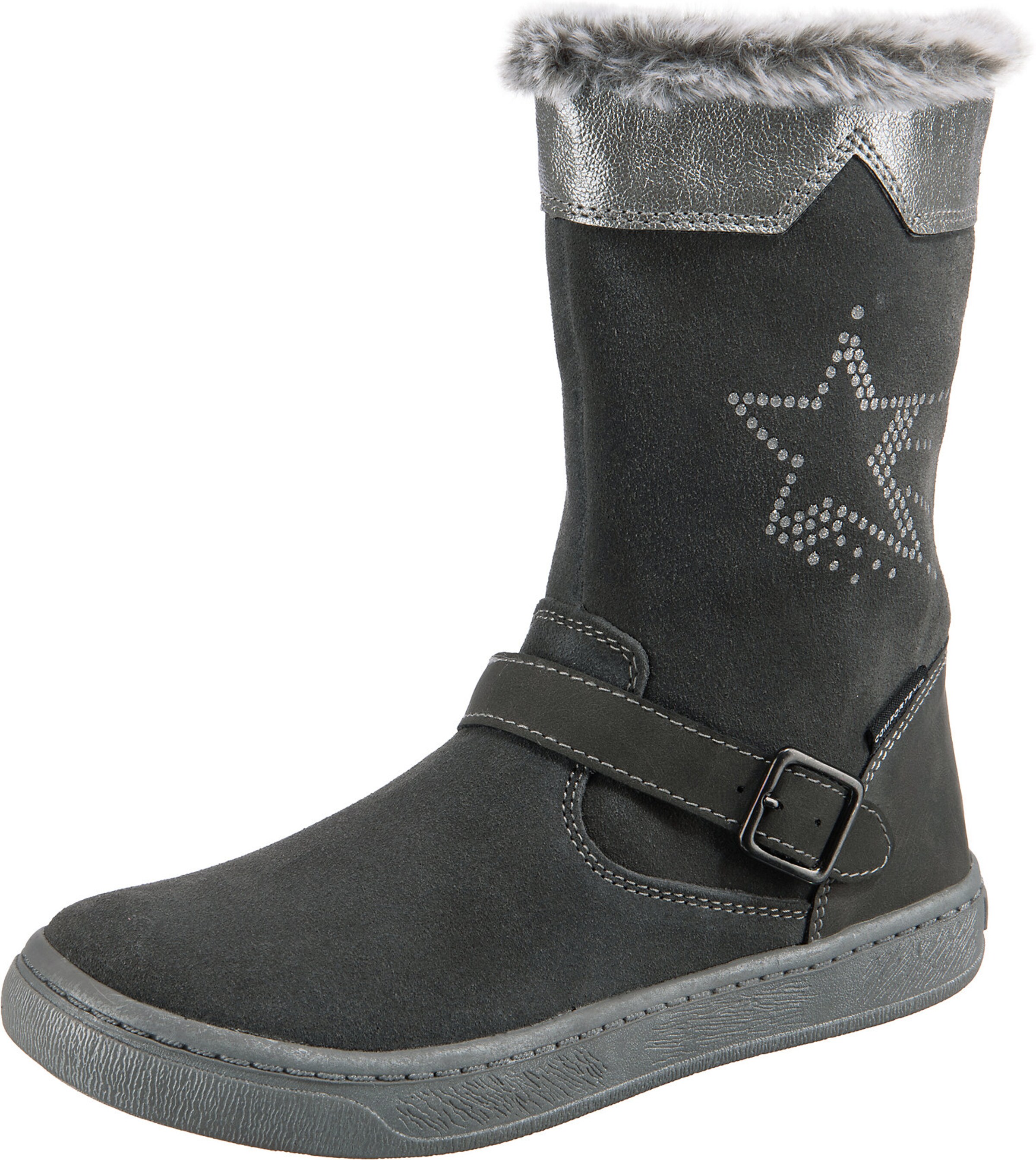 LICO Stiefel 'Reena' in Grau: Vorderseite
