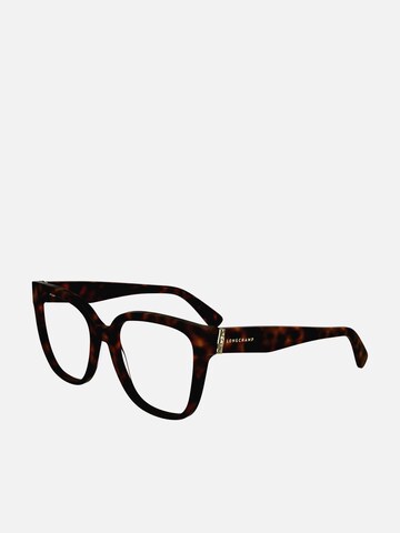 Longchamp Sunglasses 'Longchamp LO2745 N Transparent rose/havana 54/17/140 WOMAN Eyewear Frame' in Brown: front
