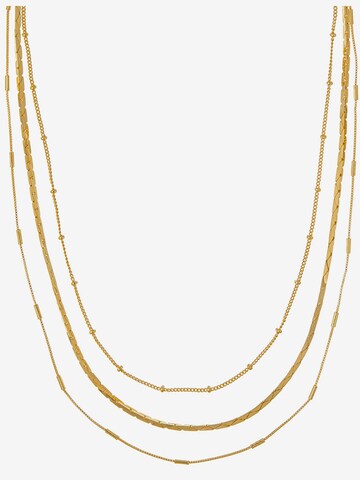 Orelia Necklace 'Satellite & Link Chain' in Gold