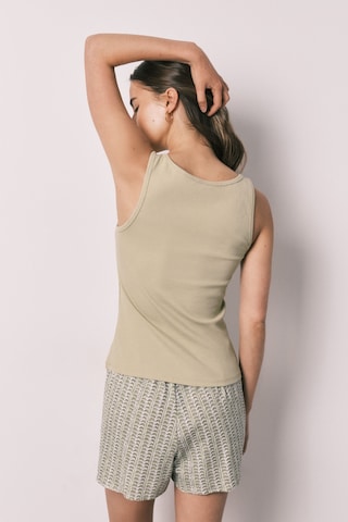 Women' Secret Korte pyjama in Groen