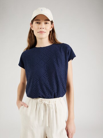 VERO MODA Shirt 'TASSA' in Blauw: voorkant