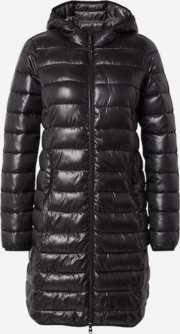 Manteau mi-saison QS en noir : devant