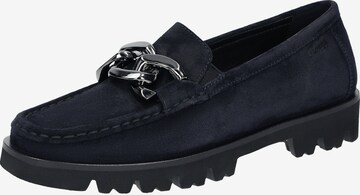 SIOUX Mocassins in Blauw: voorkant