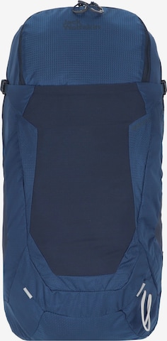 JACK WOLFSKIN Sports Backpack 'Crosstrail 24 LT' in Blue: front