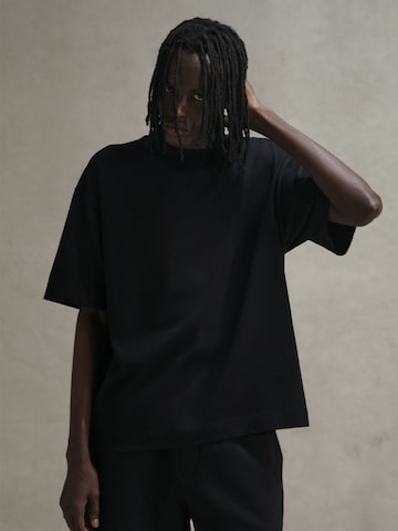 ABOJ ADEJ - Camiseta 'Barentu' en negro: frente