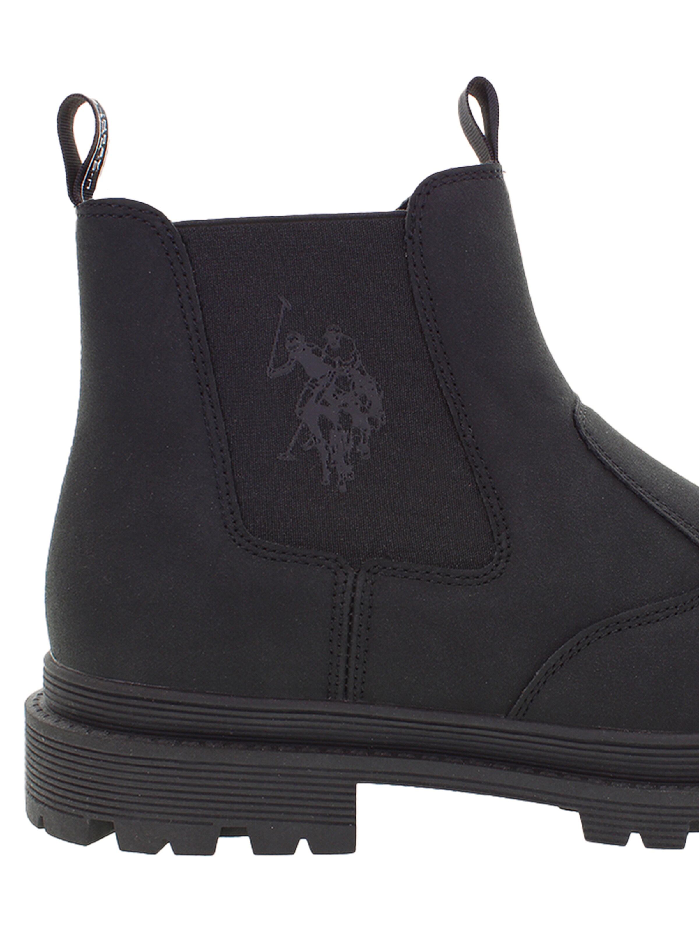 U.S. POLO ASSN. Chelsea boots in Zwart