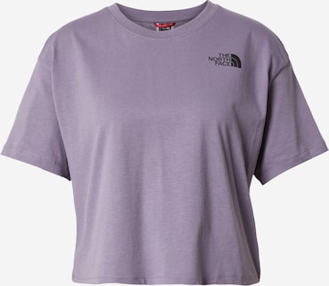 THE NORTH FACE Performance Shirt in Purple: front