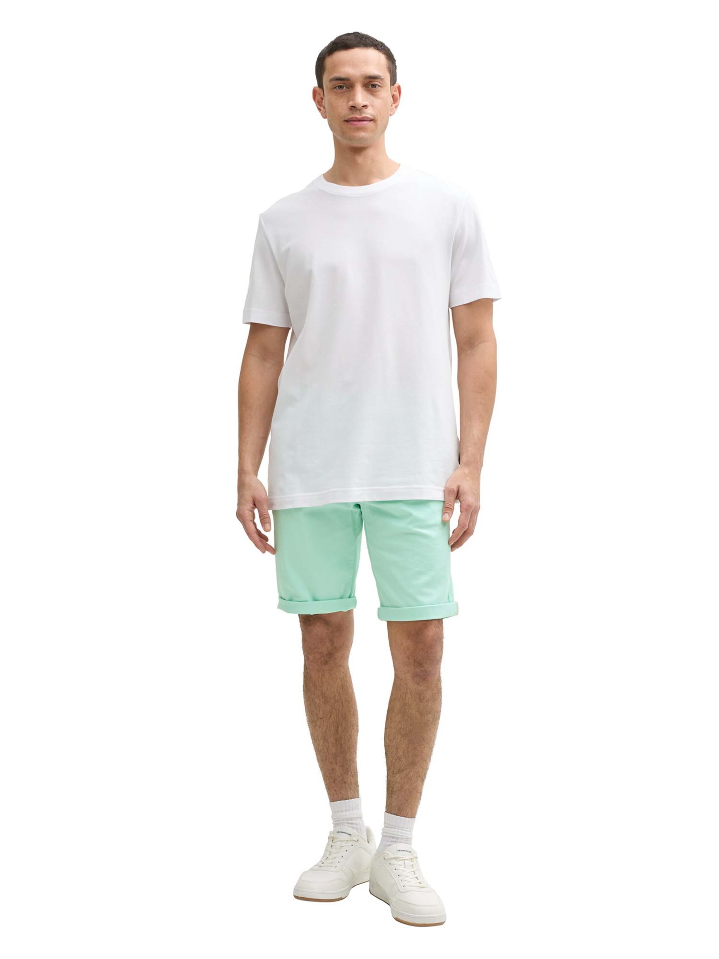 TOM TAILOR Liibuv Chino-püksid, värv roheline