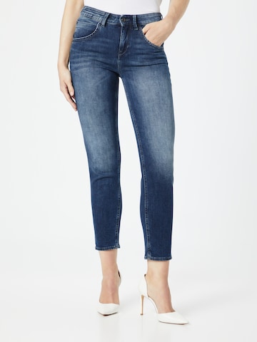 DRYKORN Slimfit Jeans 'LIKE' i blå: forside