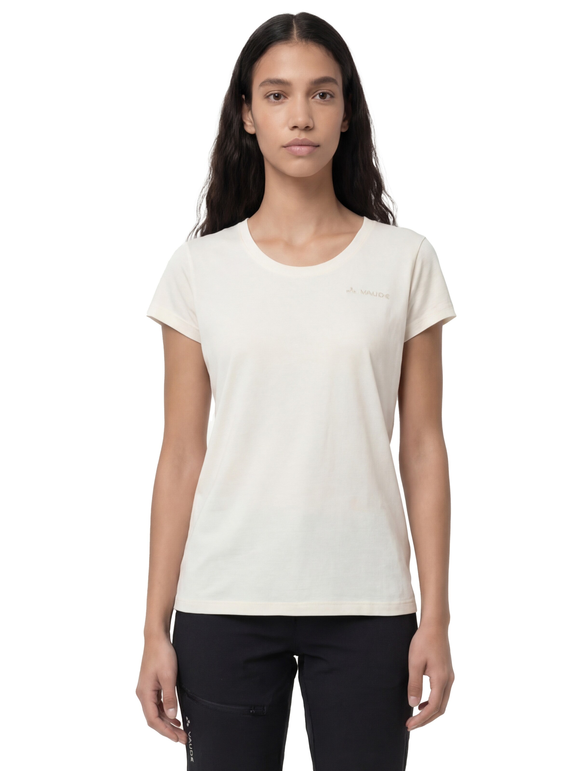 VAUDE T-Shirt 'Abelia' in Beige: Vorderseite