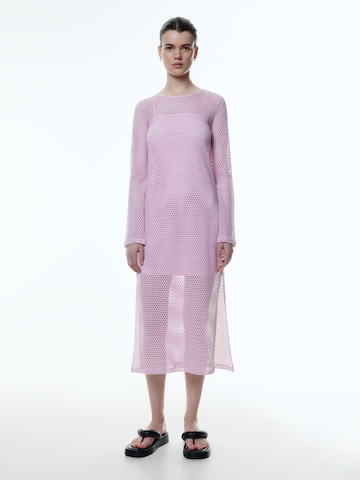 EDITED Knitted dress 'Zuleika' in Pink: front