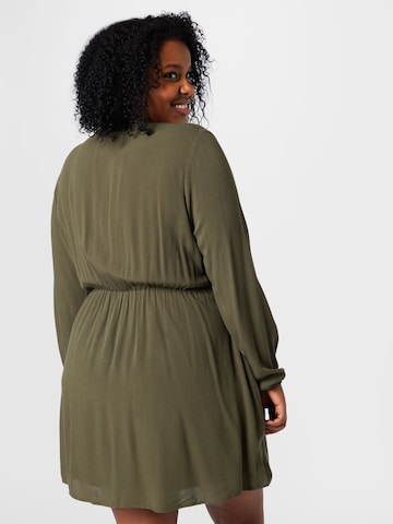 ABOUT YOU Curvy Dress 'Elenie' in Green