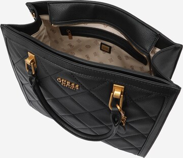 GUESS Handtasche' Abey' in Schwarz