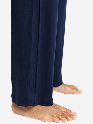 Hanro Pyjama 'Pilar' in Blauw