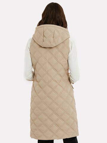 Threadbare Bodywarmer 'Maggie' in Beige