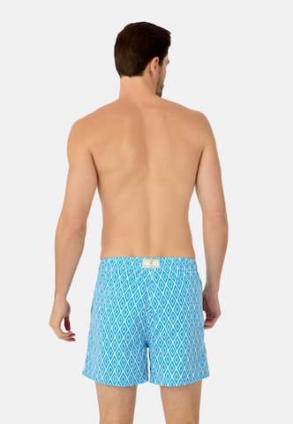 Gassa d'Amante Zwemshorts 'Praiano' in Blauw