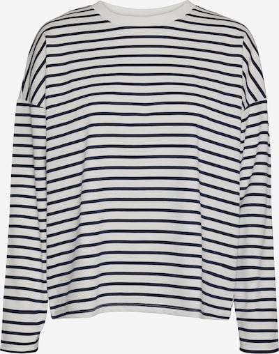 Vero Moda Petite T-shirt 'ABBY' i marinblå / vit, Produktvy