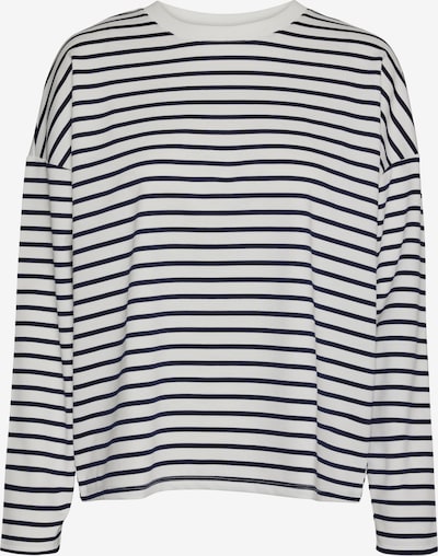 Vero Moda Petite T-shirt 'ABBY' en bleu marine / blanc, Vue avec produit