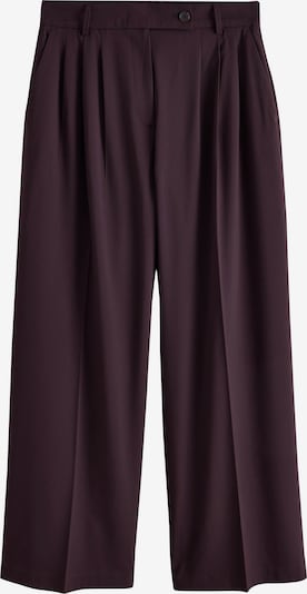 Next Pleat-front trousers in 36/Short in Wine red, Item view