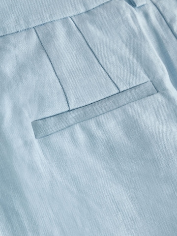 Wide Leg Pantalon à pince 'N. Premium' Next en bleu