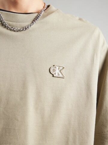 Calvin Klein Jeans T-shirt i brun