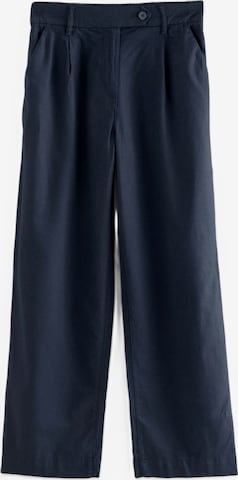 Pantalon à pince Next en bleu : devant