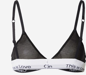 Calvin Klein UnderwearTrokutasti Grudnjak - crna boja