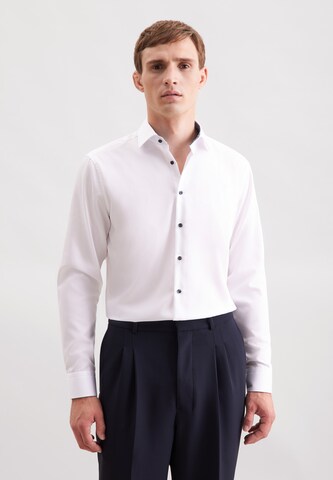 Coupe regular Chemise business 'SMART CLASSICS' SEIDENSTICKER en blanc