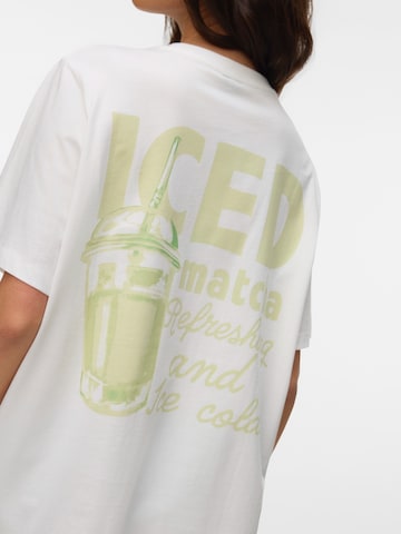 VERO MODA Oversize póló 'VMZANDRA CATY' - fehér
