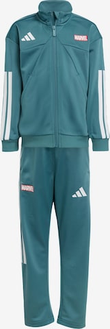 ADIDAS SPORTSWEAR Тренировочный костюм 'Marvel Spider-Man' в Зеленый: спереди