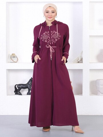 MODAMIHRAM Jurk in Lila: voorkant