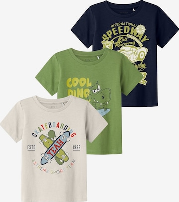 mėlyna NAME IT Marškinėliai 'NMMKARLTON': priekis