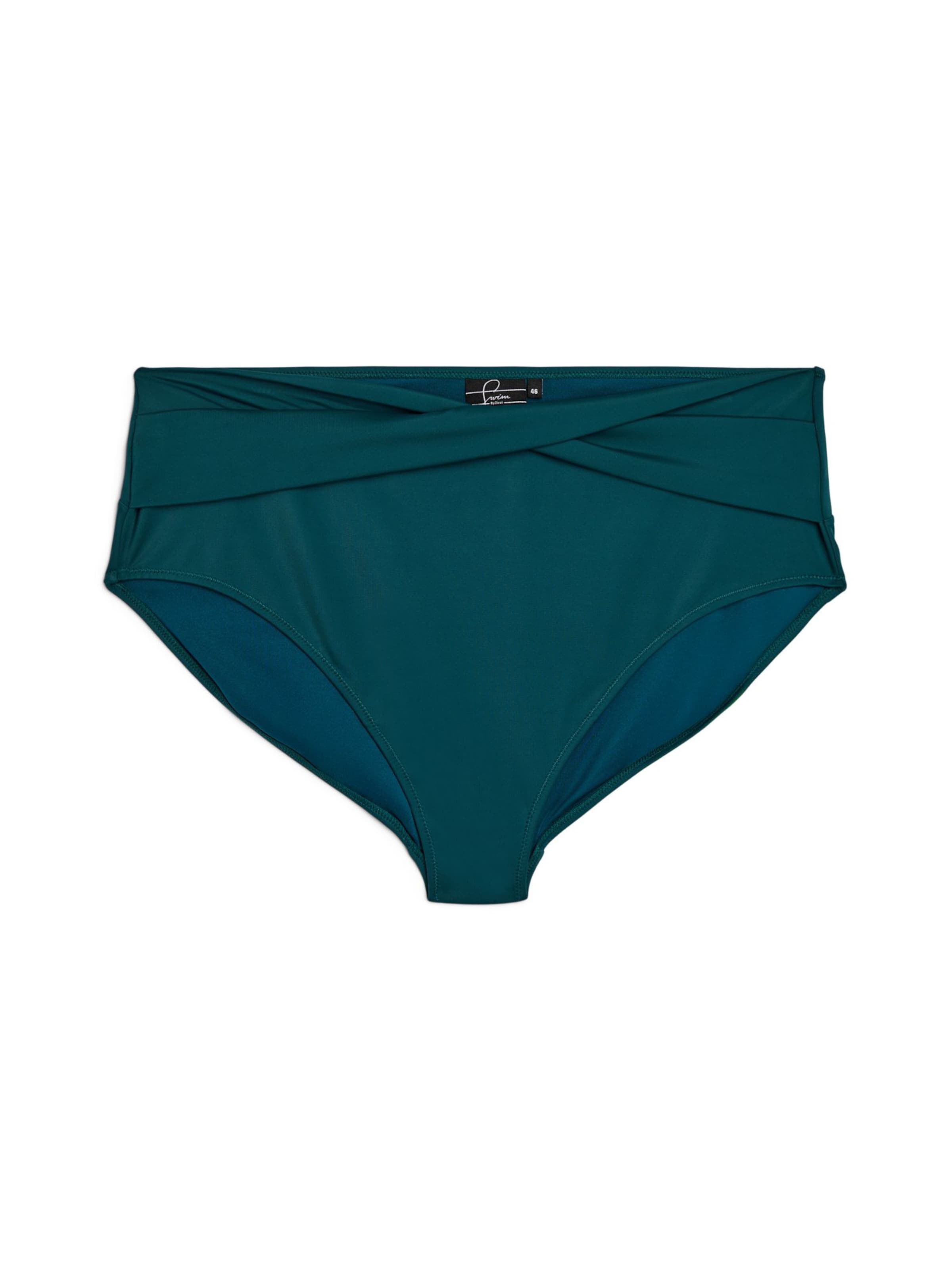 Swim by Zizzi Bikinibroek 'STINA' in Groen