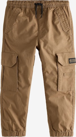 Next Trousers in Brown: front