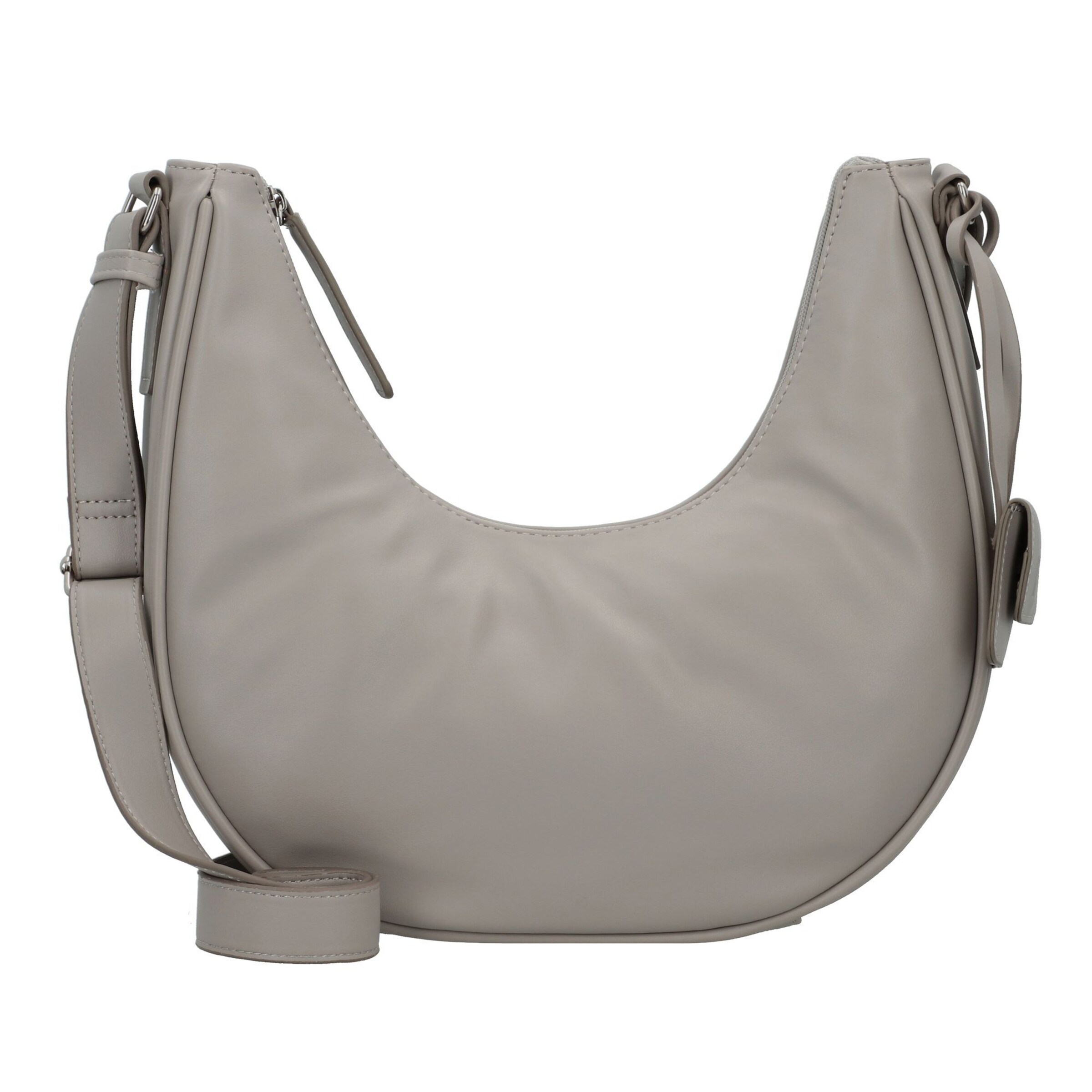 Sac à bandoulière 'Bena' TOM TAILOR DENIM en gris : devant