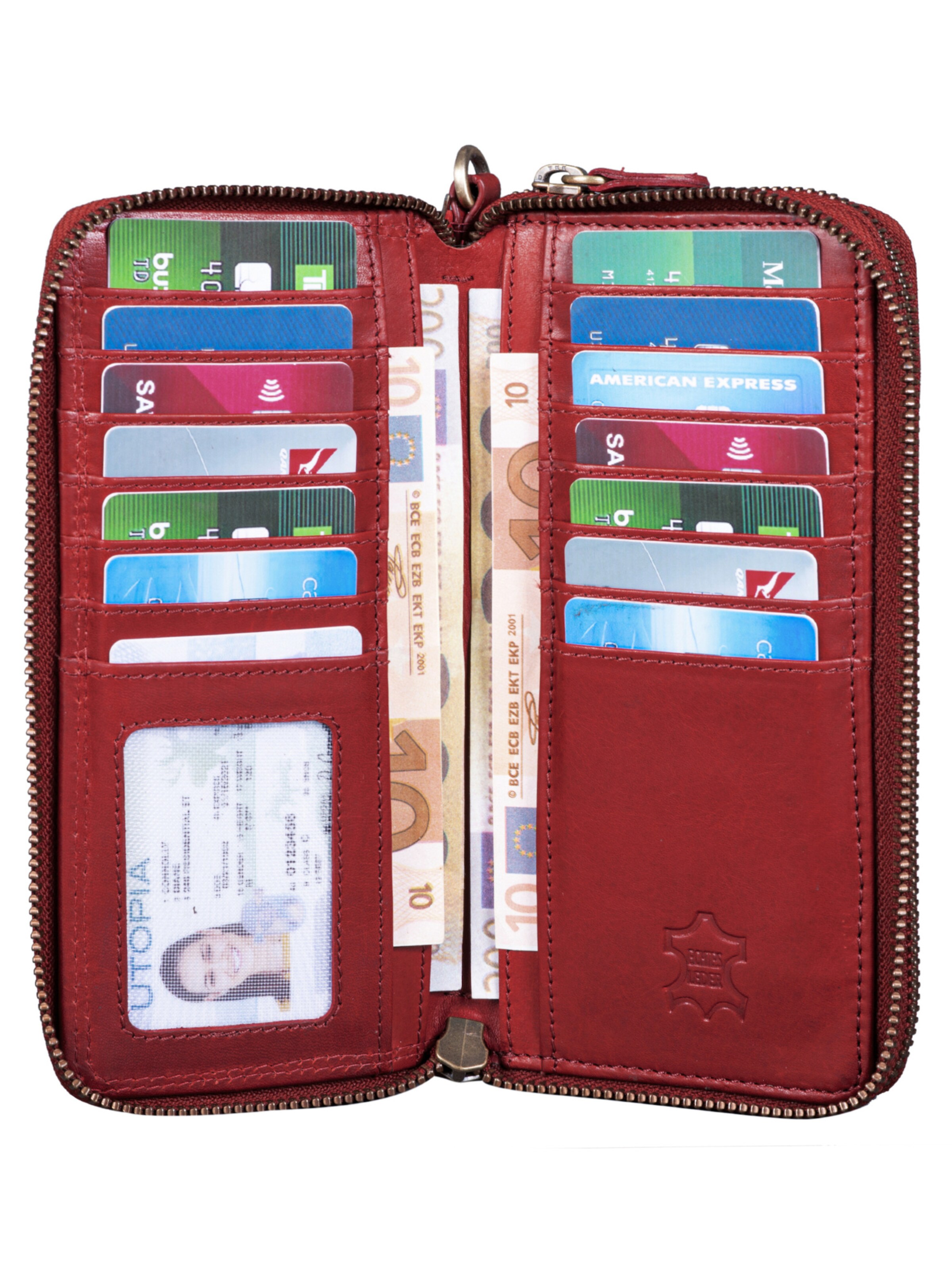 Benthill Wallet 'XL' in Red