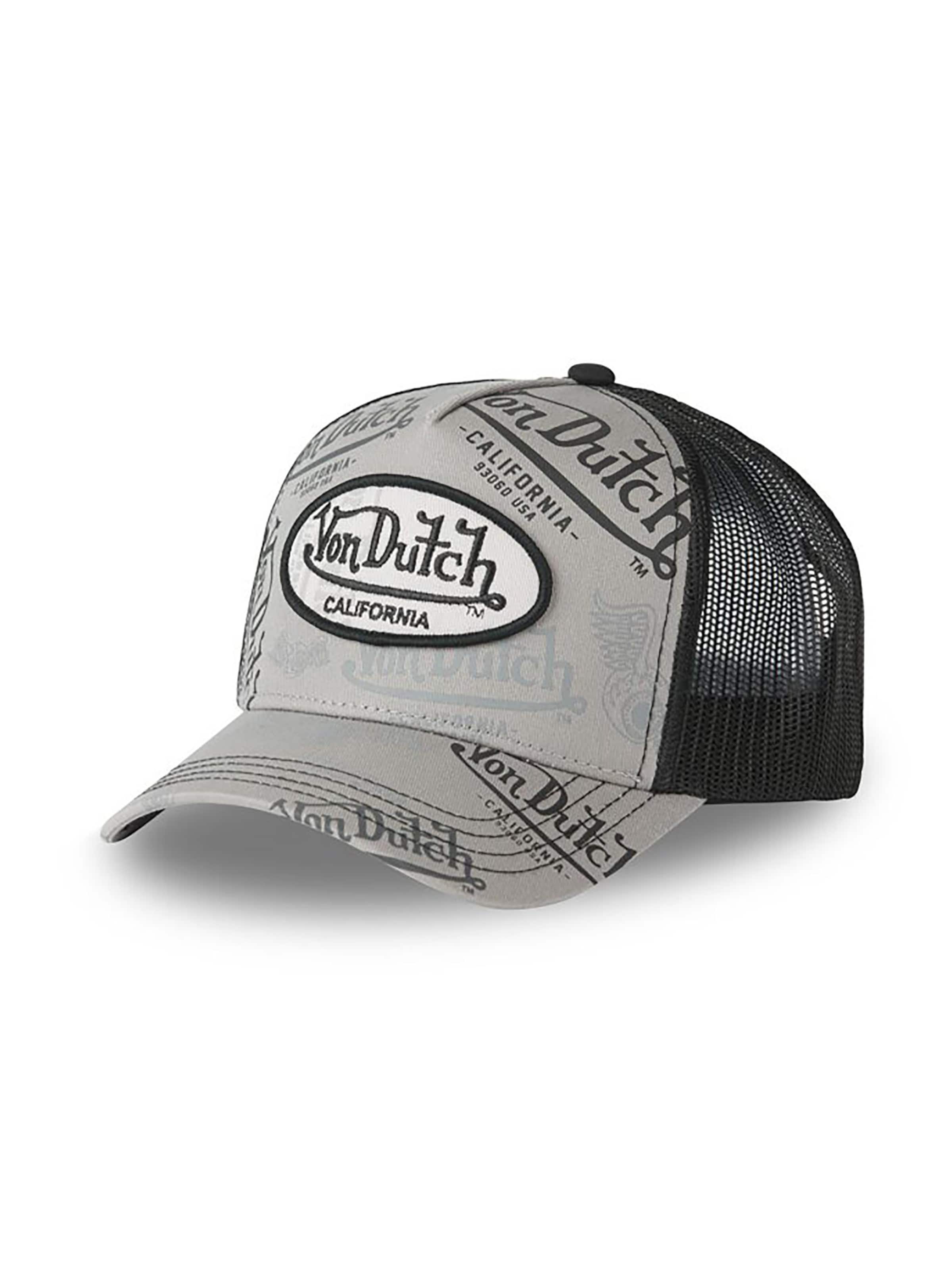 Von Dutch Cap 'Cafe' in Mixed colors: front