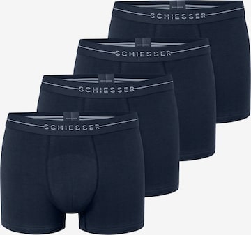 SCHIESSER Boxershorts 'Cotton Flex' in Blau: Vorderseite