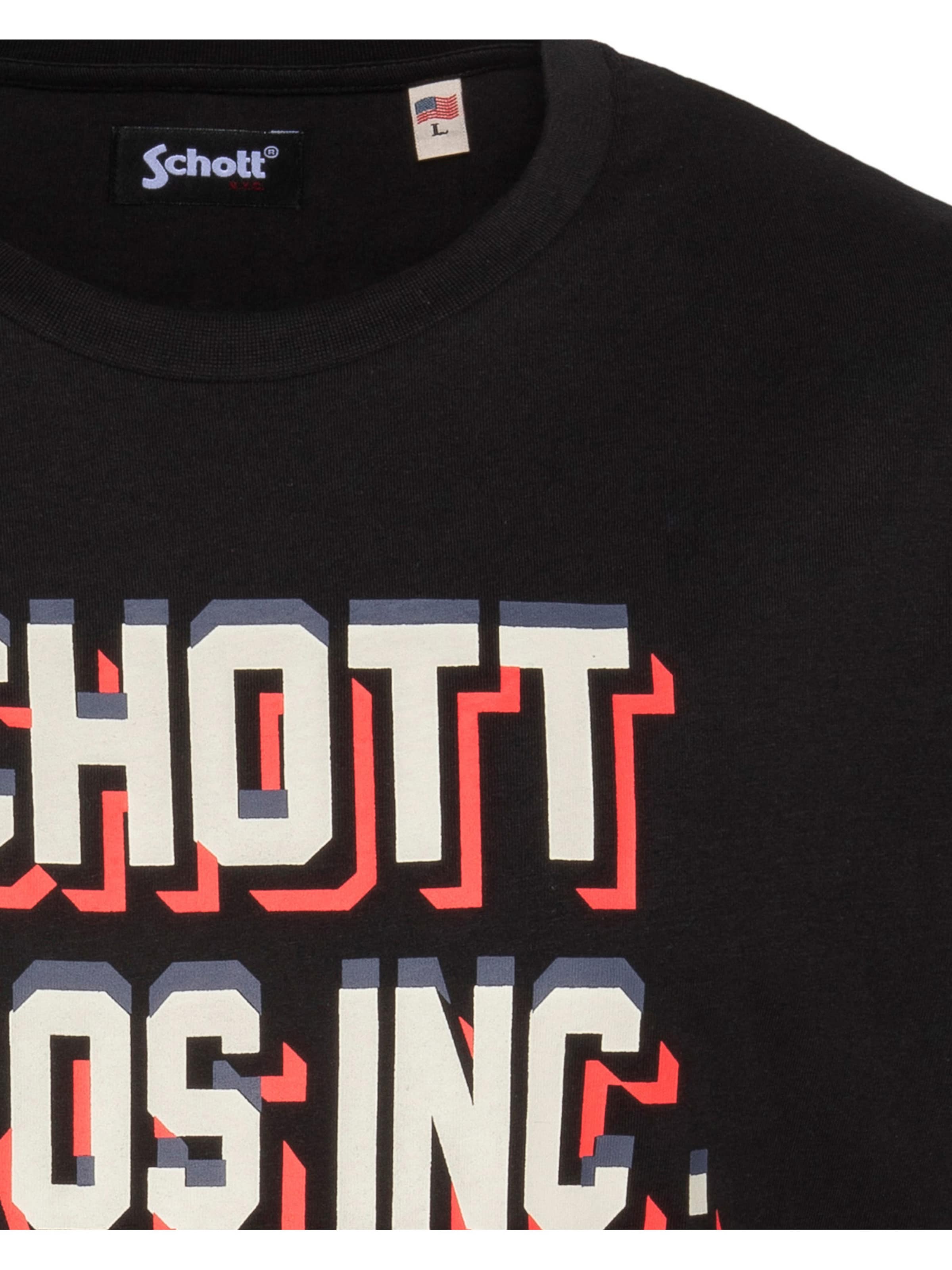 Schott NYC Shirt in Black