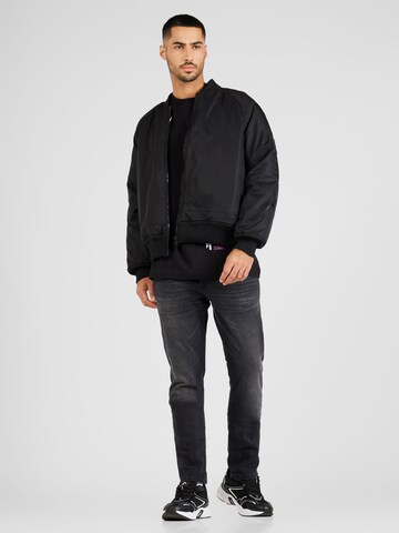 Calvin Klein Jeans Jacke in Schwarz