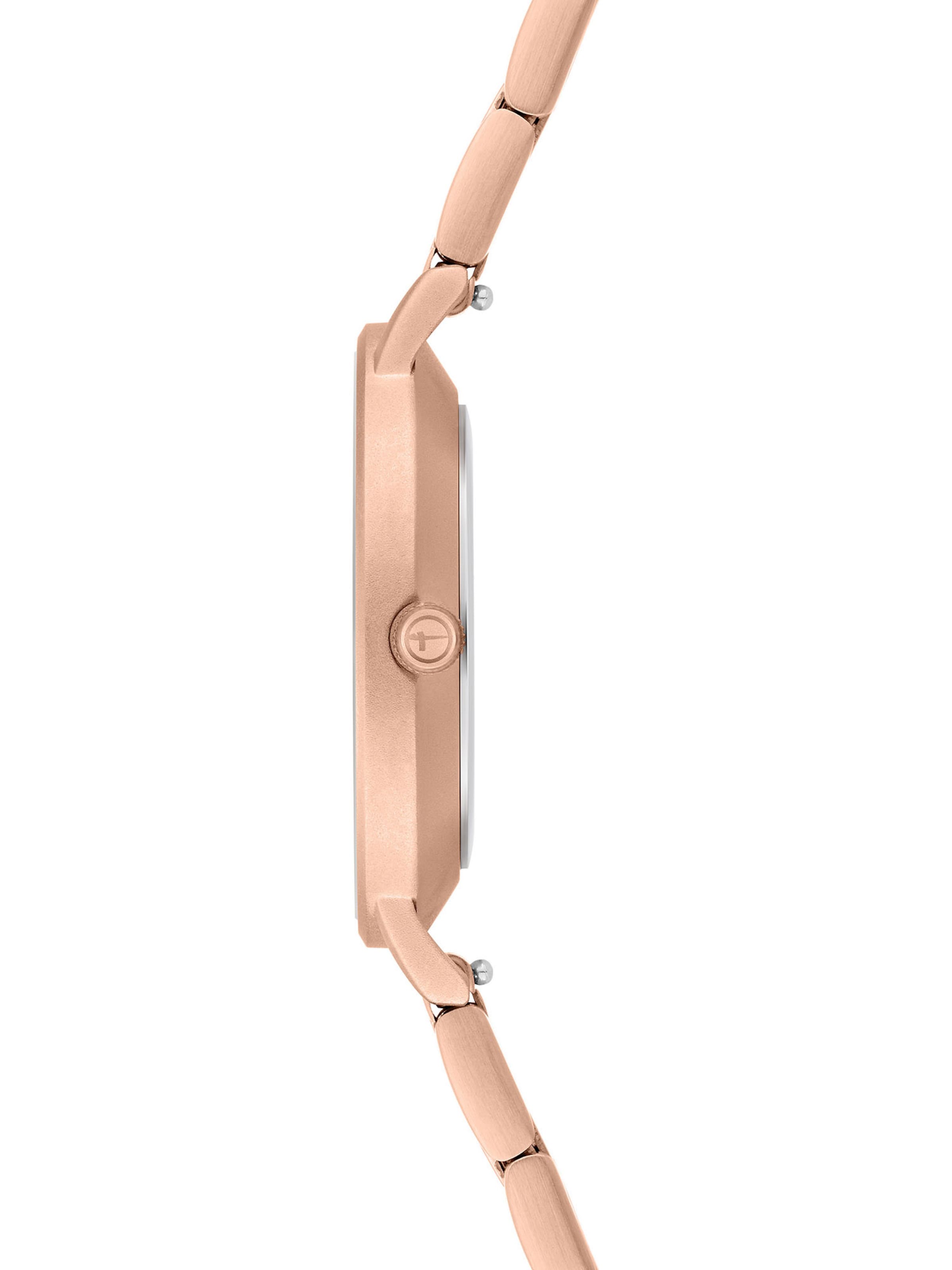 Ceas analogic de la Tamaris pe auriu