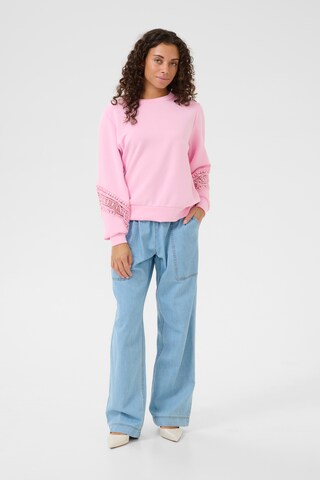 Sweat-shirt 'Hara Chabrina' CULTURE en rose
